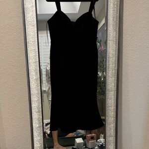 Chic Black Midi Dress